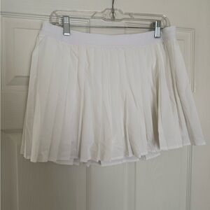 Lululemon High-Rise Pleated Tennis Skirt - White